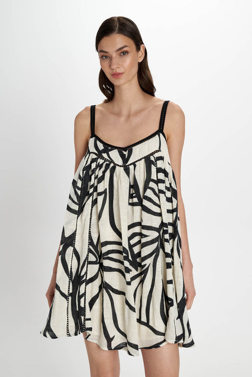 Atlantida Slip Dress - Pearl and Caviar