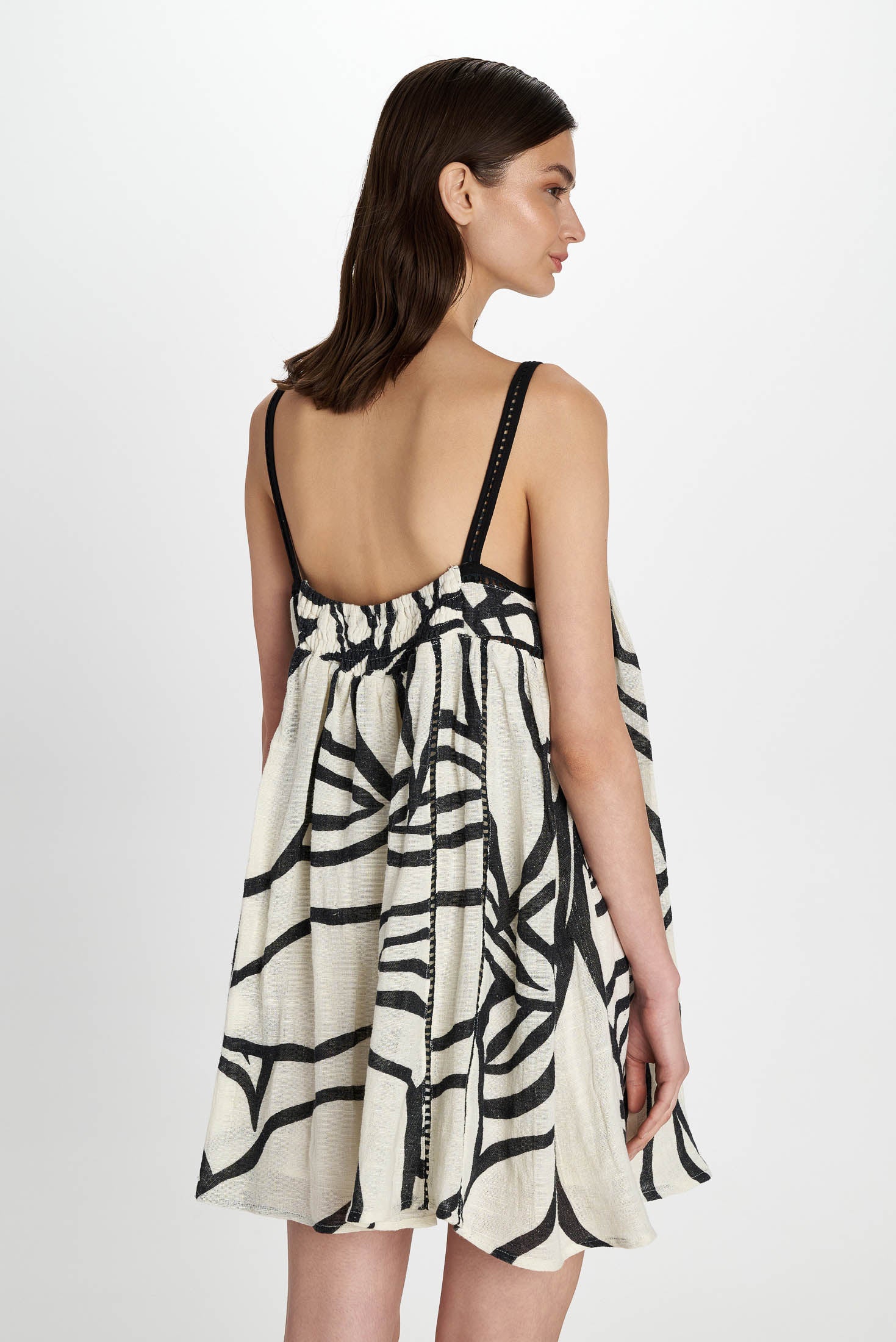 Atlantida Slip Dress - Pearl and Caviar