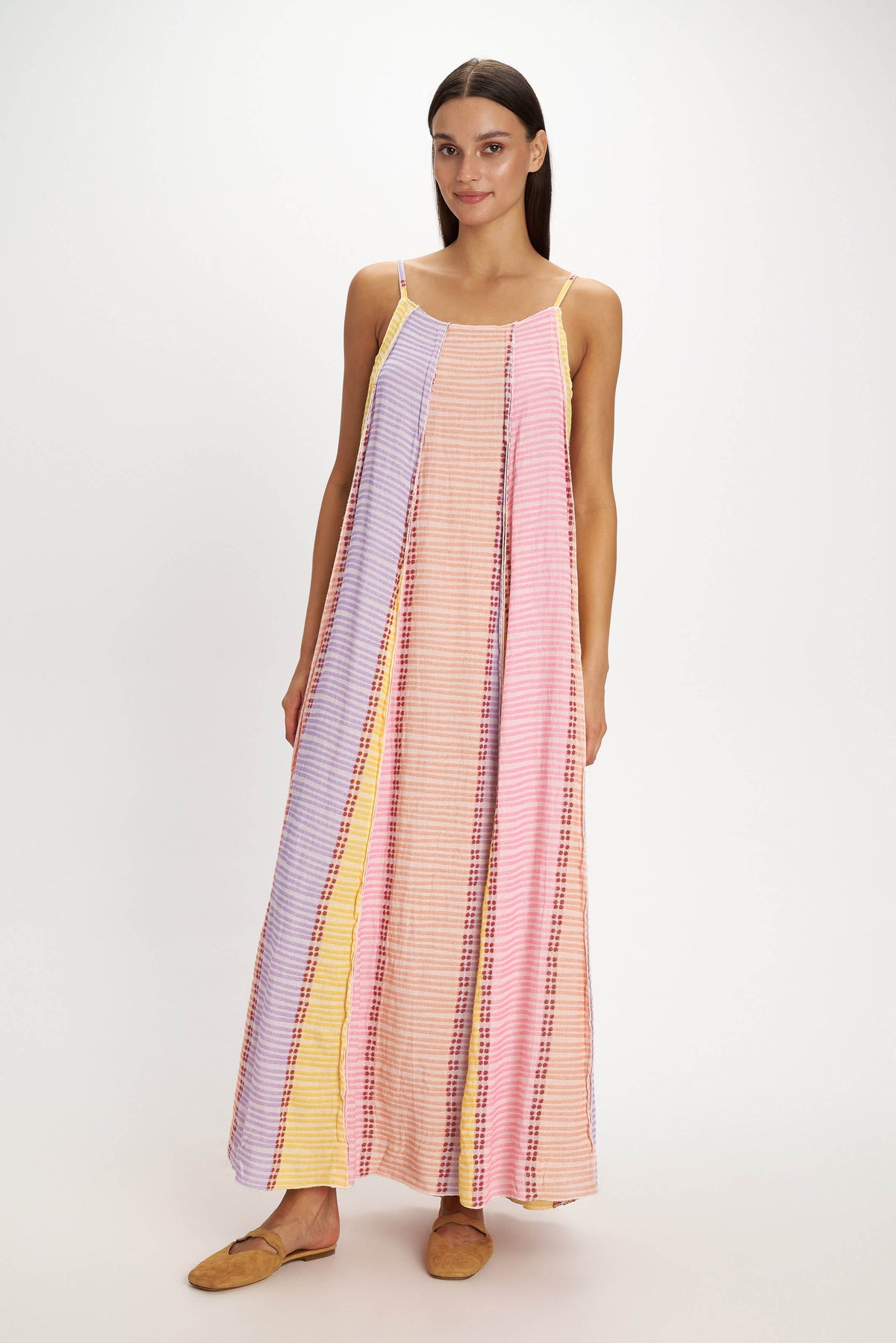 Leros Maxi Dress - Pearl and Caviar
