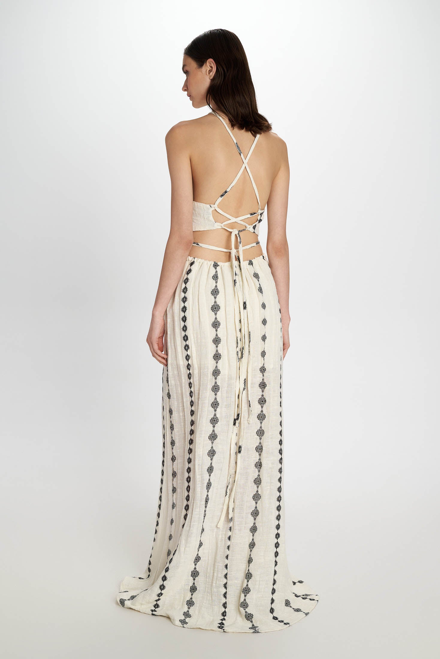 Nereida Cutout Dress - Pearl and Caviar