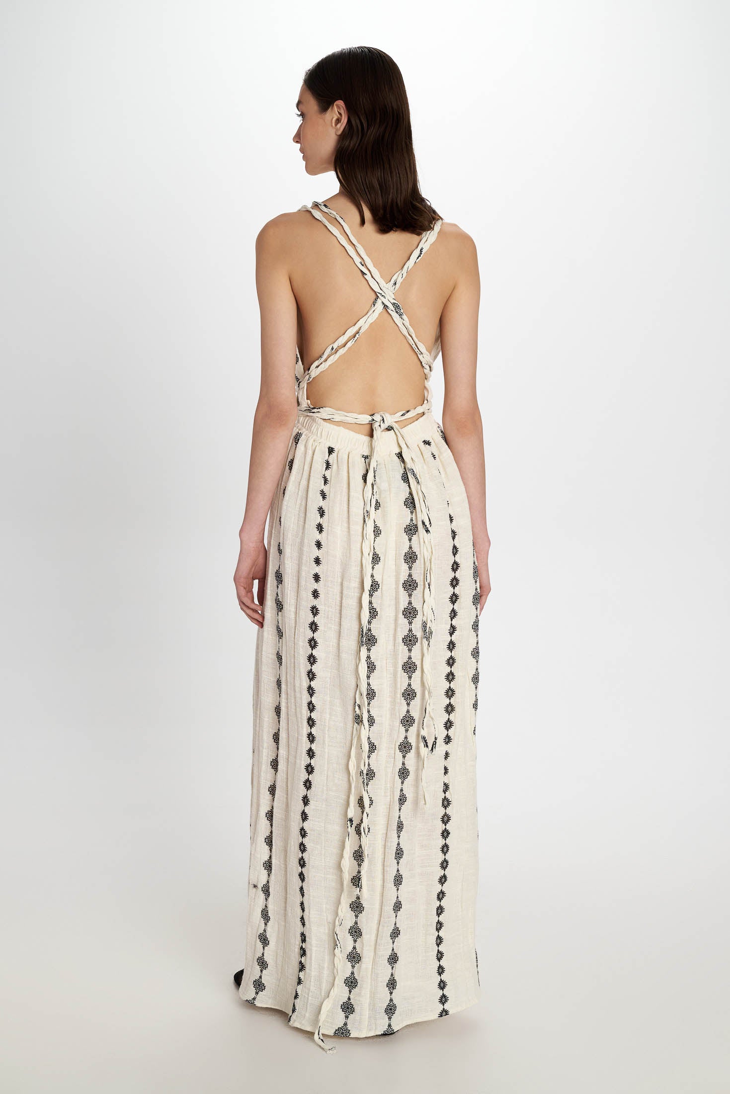 Nereida Maxi Dress - Pearl and Caviar