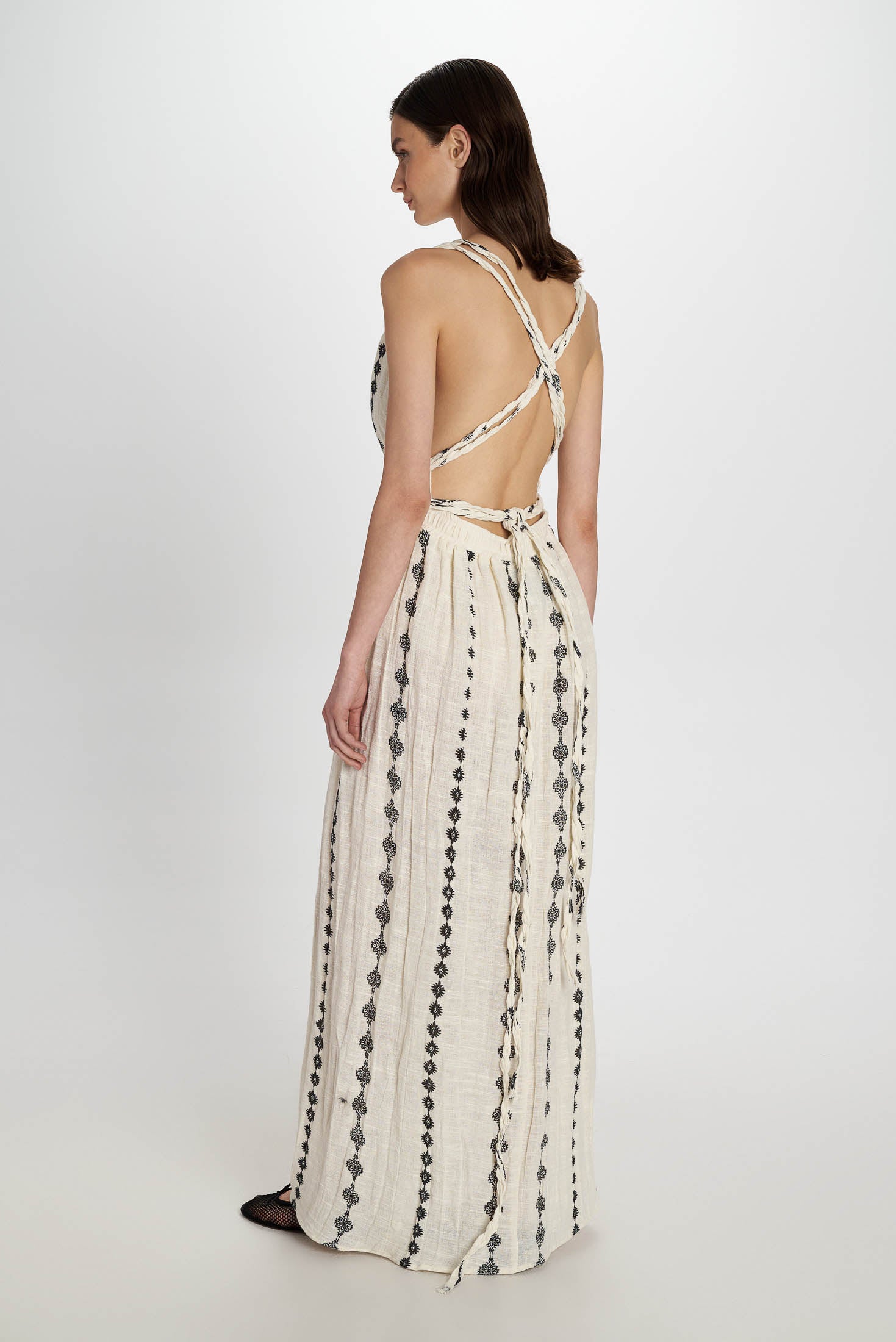 Nereida Maxi Dress - Pearl and Caviar